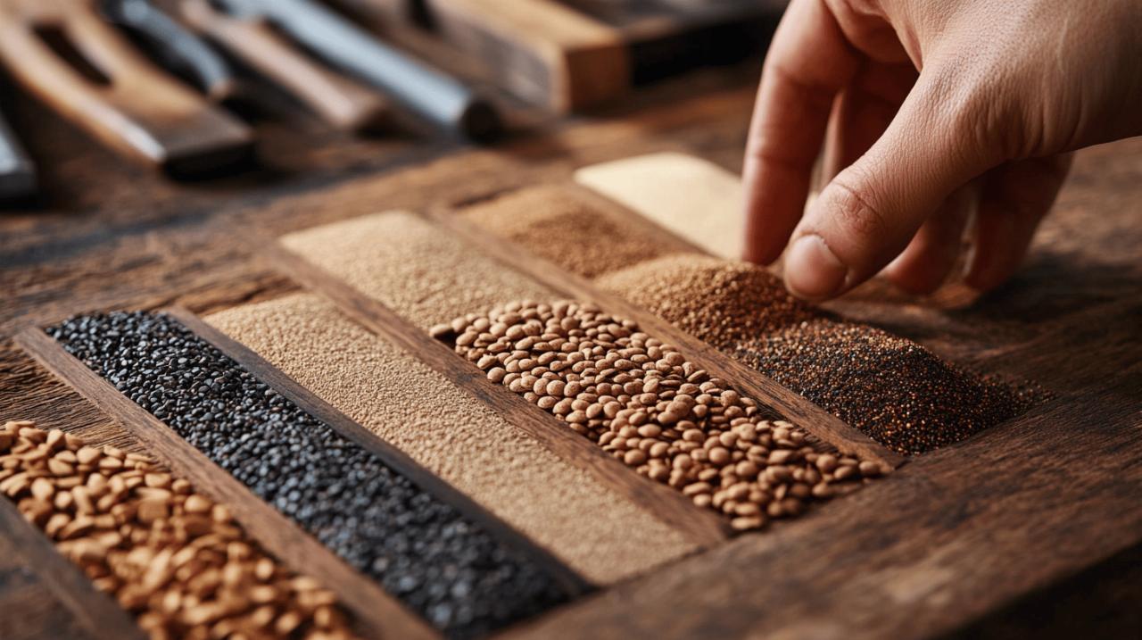 Choix du grain de poncage pour enduit : quel grain utiliser selon votre type d’enduit ?
