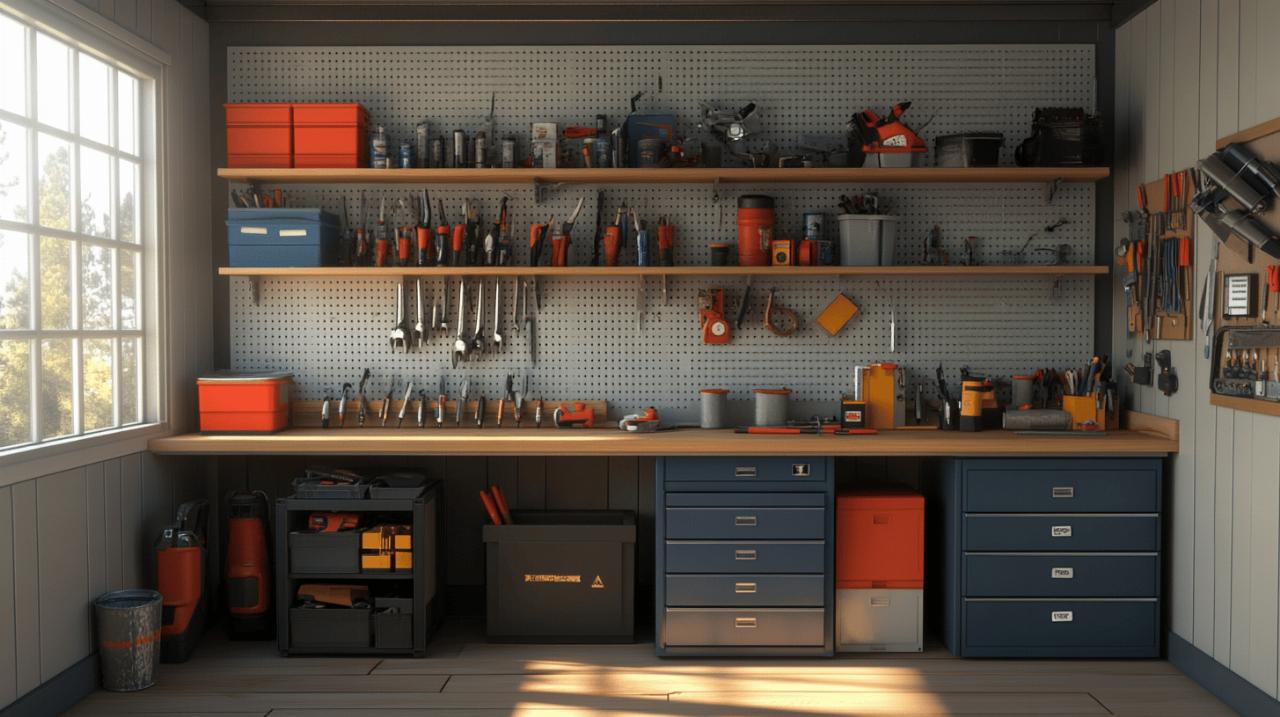 10 Solutions d’Amenagement Vertical pour Revolutionner votre Atelier de Bricolage